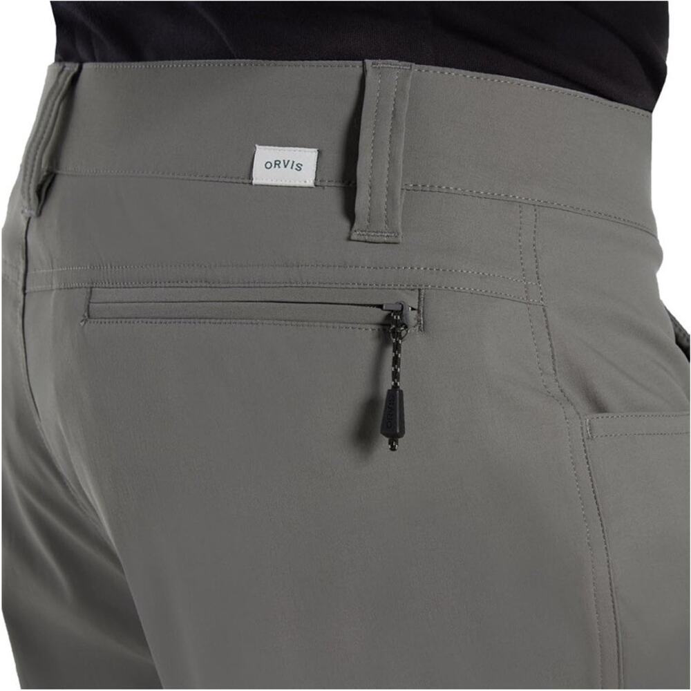 Orvis Pants Men's 42x32 Classic Collection Lightweight 5 Pocket Tech Gray NWT - Picture 5 of 9